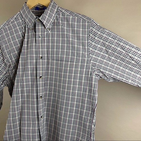 Pendleton Wrinkle Resistant Broadway Cloth Shirt Size Medium - Picture 3 of 12